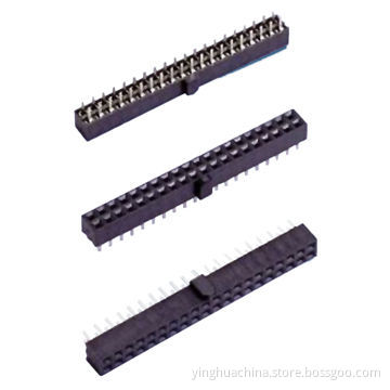 Female Header, 2.0mm Pitch with Bump, Straight Dual Row, Height of 4.0mm